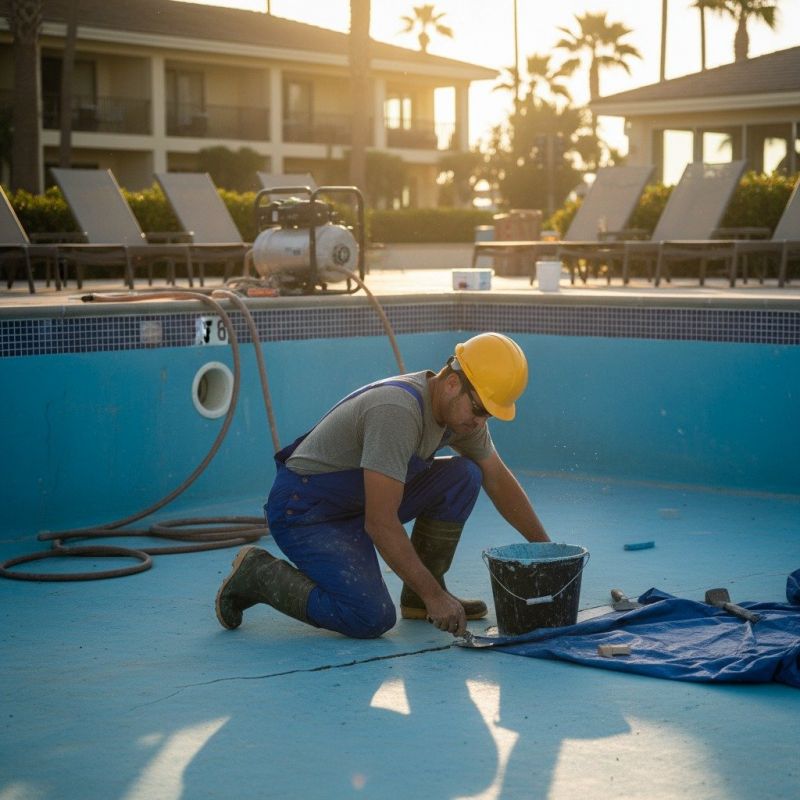 Pool Steps Repair Service