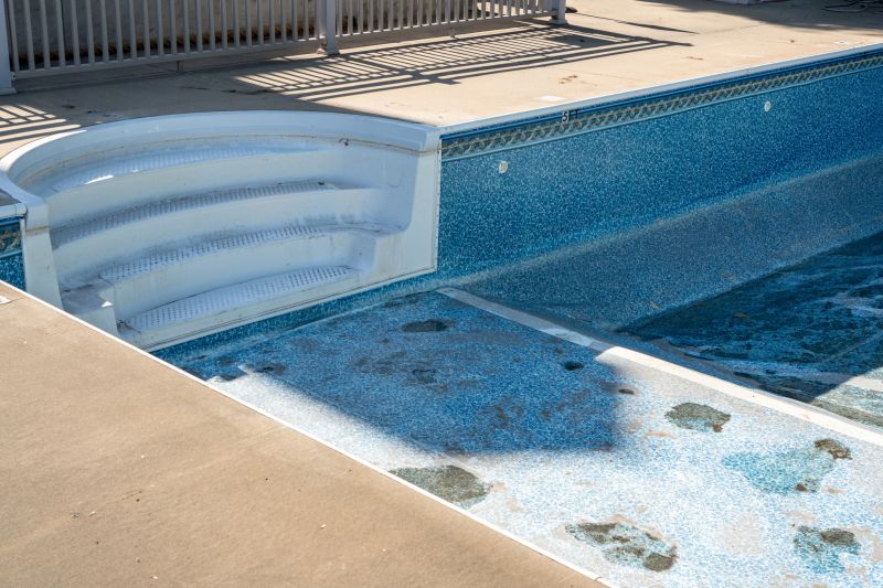 Pool Steps Before Repair